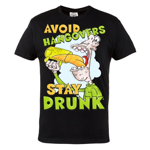 KOSZULKA ŚMIESZNE AVOID HANGOVERS STAY DRUNK 3