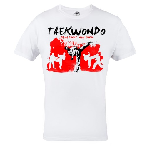 KOSZULKA TEAKWONDO MIND HEART AND POWER 1