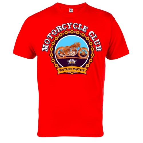 KOSZULKA MOTORCYCLE CLUB VINTAGE MOTOR 4