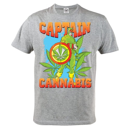 KOSZULKA ŚMIESZNE CAPITAN CANNABIS 6