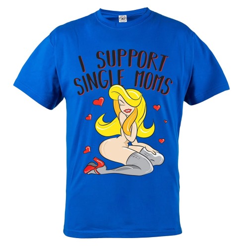 KOSZULKA ŚMIESZNE I SUPPORT SINGLE MOMS 2