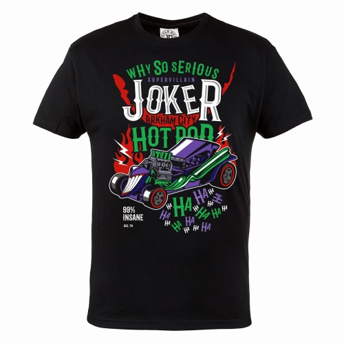 KOSZULKA MĘSKA ARKHAM CITY HOTROD 