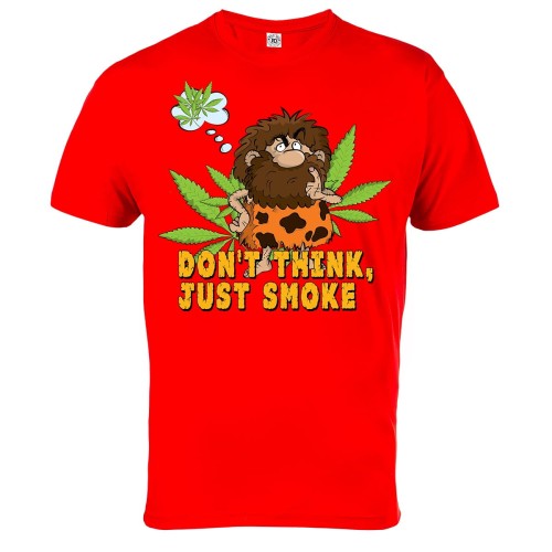 KOSZULKA ŚMIESZNE DON'T THINK, JUST SMOKE 7