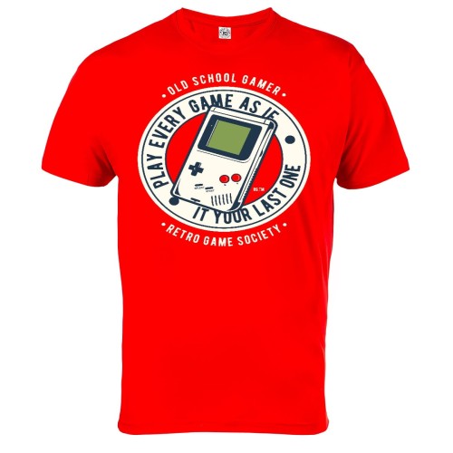 KOSZULKA OLD SCHOOL GAMER 1