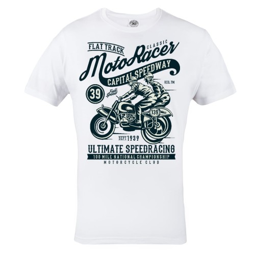 KOSZULKA MĘSKA MOTO RACER CLASSIC 4