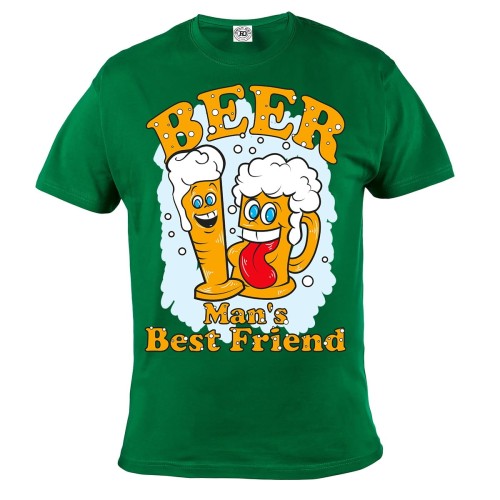 KOSZULKA ŚMIESZNE BEER MAN'S BEST FRIEND 5