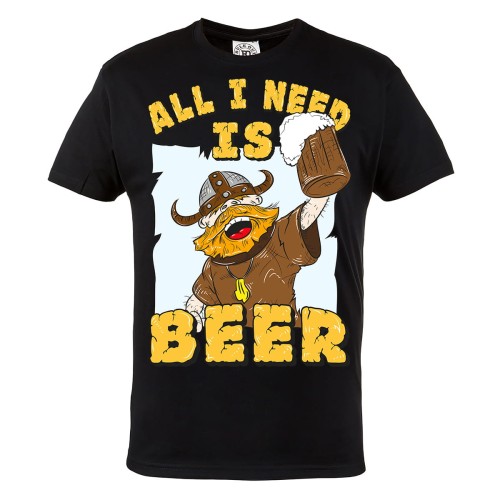 KOSZULKA ŚMIESZNE ALL I NEED IS BEER