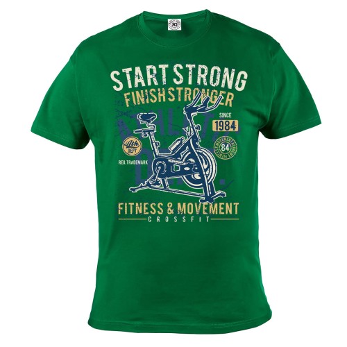 KOSZULKA START STRONG FINISH STRONGER 6