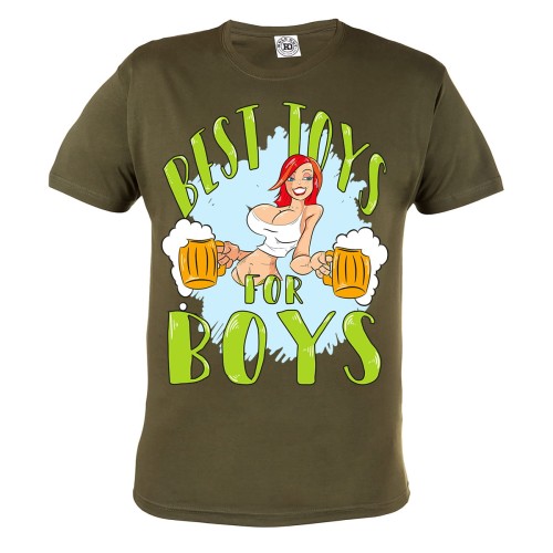 KOSZULKA ŚMIESZNE BEST TOYS FOR BOYS 4