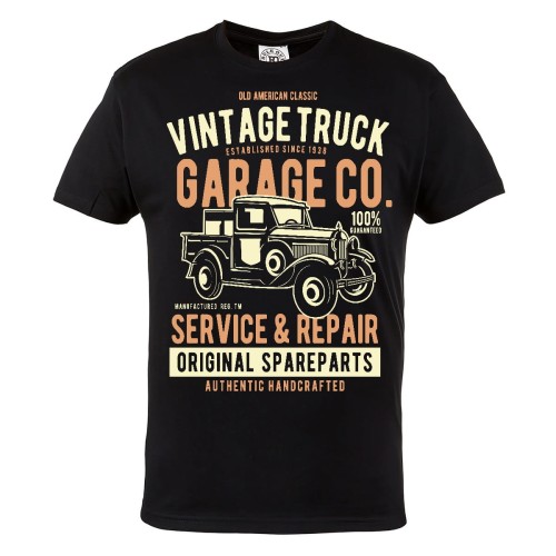 KOSZULKA MĘSKA VINTAGE TRUCK 1