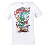 KOSZULKA ŚWIĄTECZNA MĘSKA SANTA MERRY CHRISTMAS FROM GIRLS