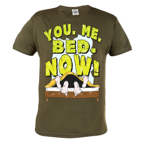 KOSZULKA ŚMIESZNE YOU ME BED NOW 4