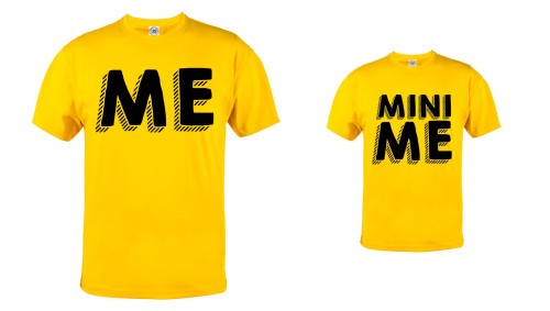 KOSZULKA ME & MINI ME 