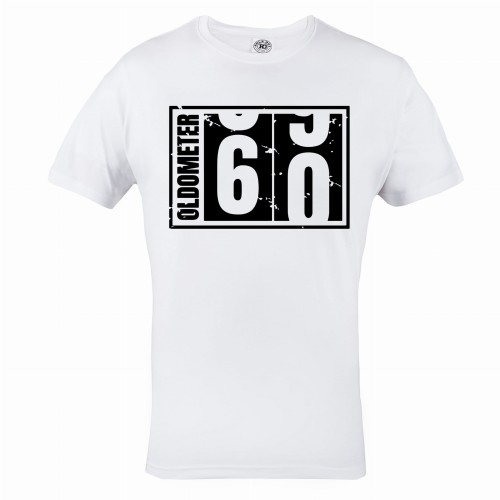 MĘSKA KOSZULKA PREZENT NA 60 URODZINY OLDOMETER UR84