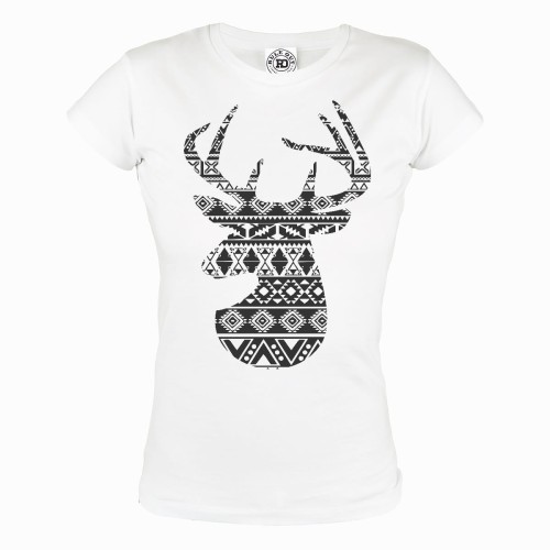 KOSZULKA DAMSKA DEER PATTERNS