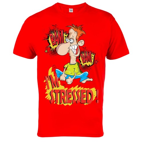 KOSZULKA ŚMIESZNE I'M STRESSED 7
