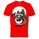 KOSZULKA ŚWIĄTECZNA MĘSKA SANTA CLAUS MINON IS COMING