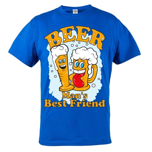 KOSZULKA ŚMIESZNE BEER MAN'S BEST FRIEND 3