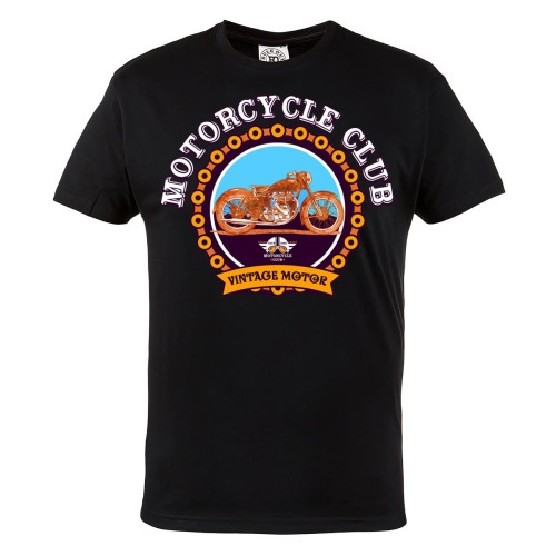 KOSZULKA MOTORCYCLE CLUB VINTAGE MOTOR 